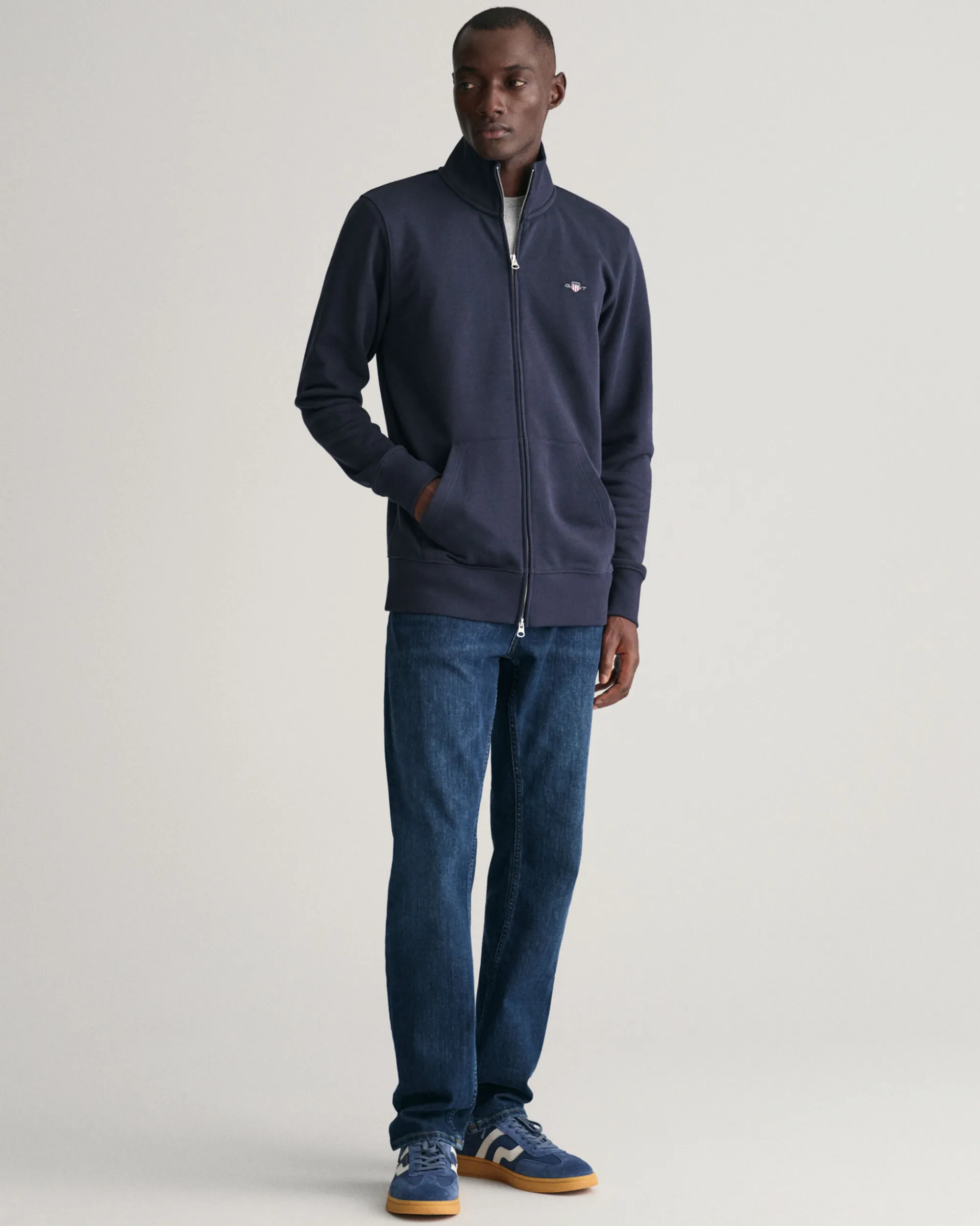 Shield Zip Sweatshirt