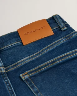 Slim Fit Cropped Jeans