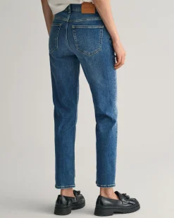 Slim Fit Cropped Jeans