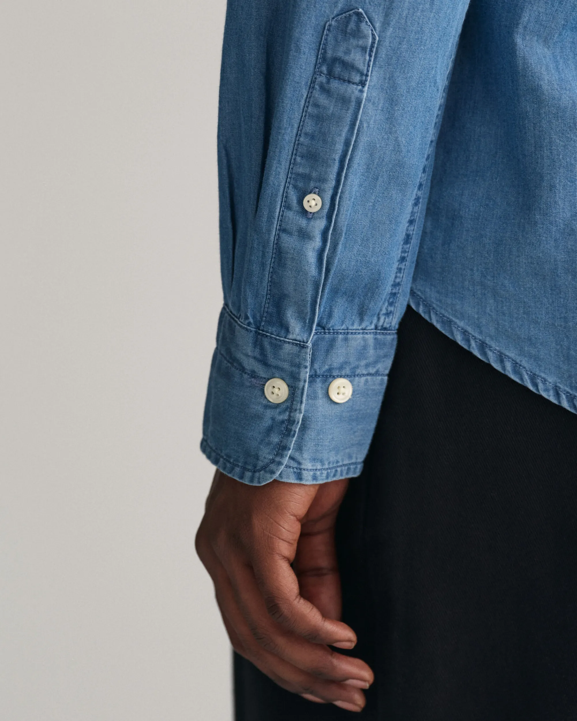 Slim Fit Indigo Shirt