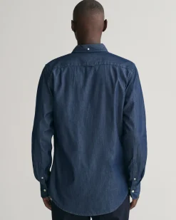 Slim Fit Indigo Shirt