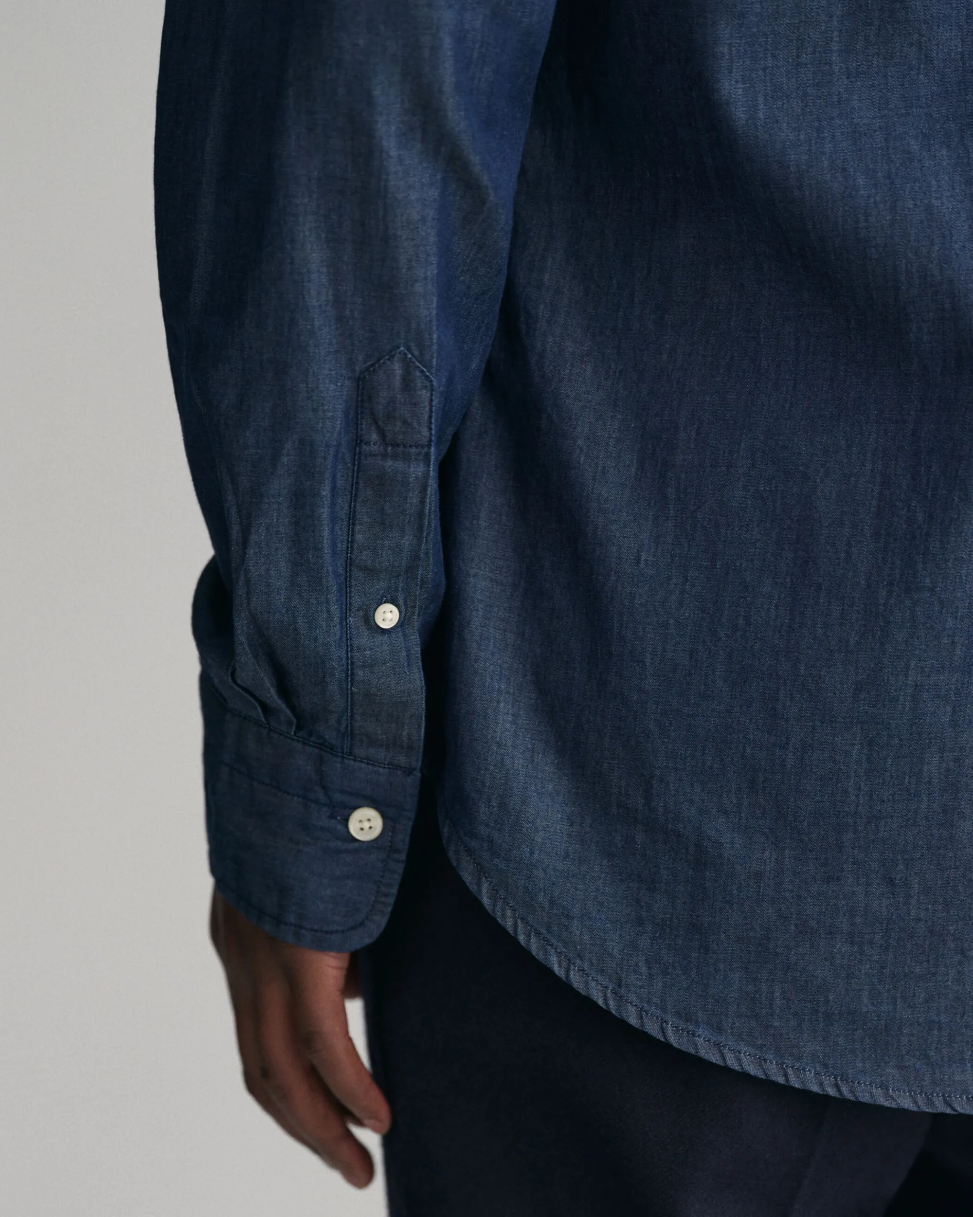 Slim Fit Indigo Shirt
