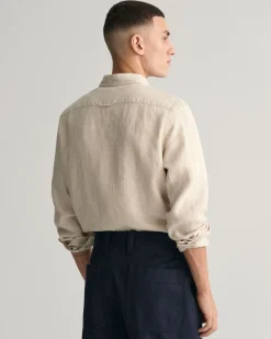 Slim Fit Linen Shirt