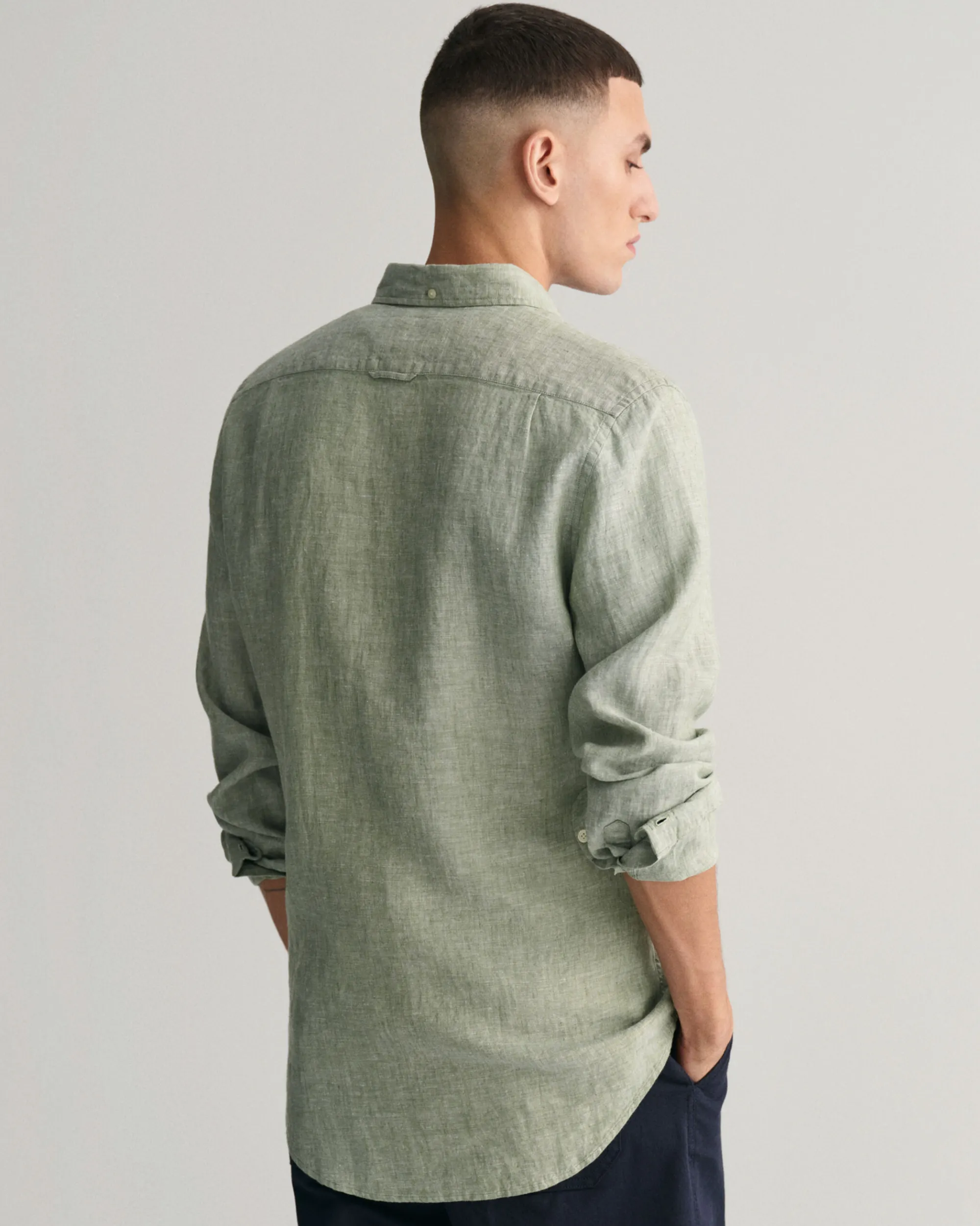 Slim Fit Linen Shirt