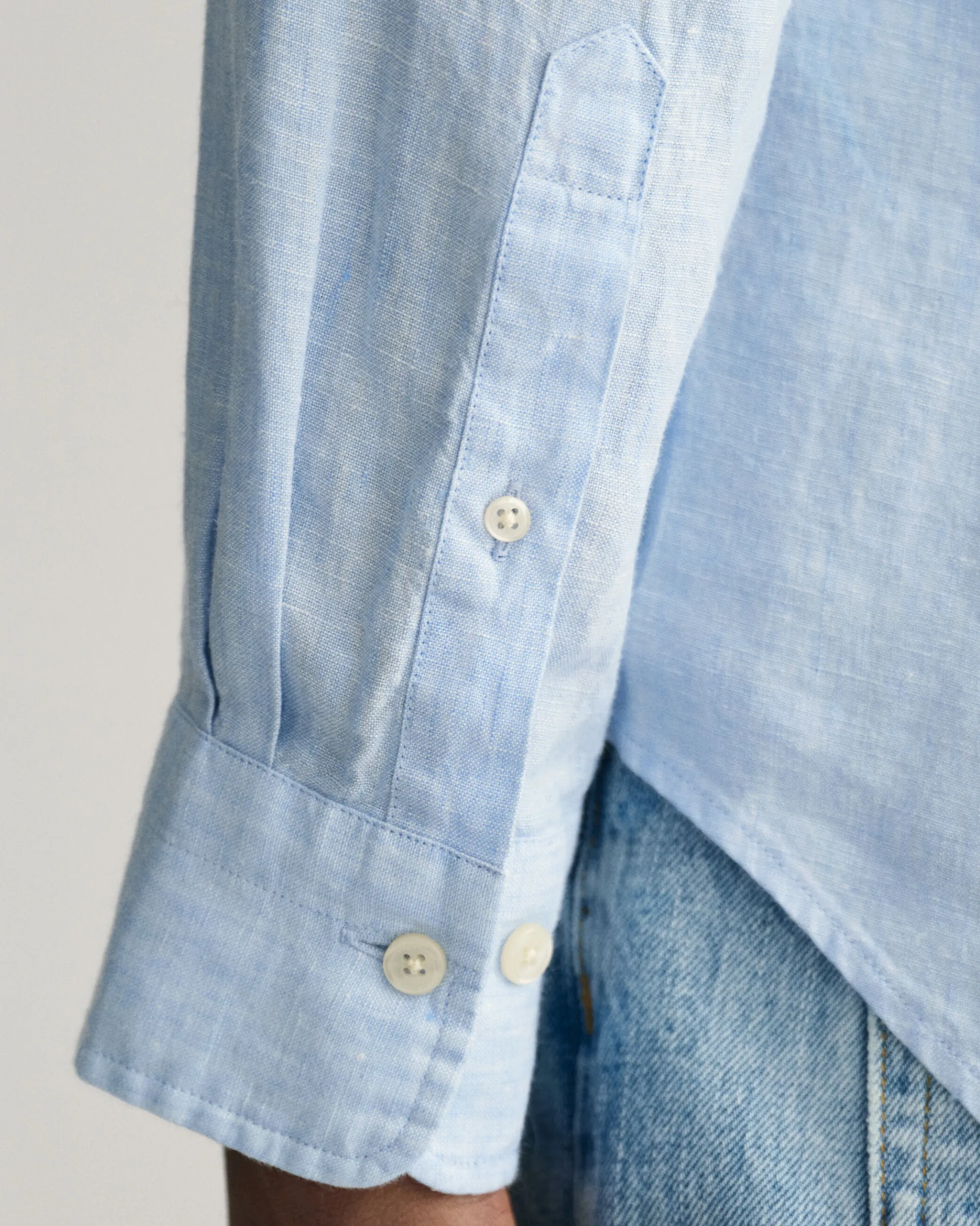 Slim Fit Linen Shirt