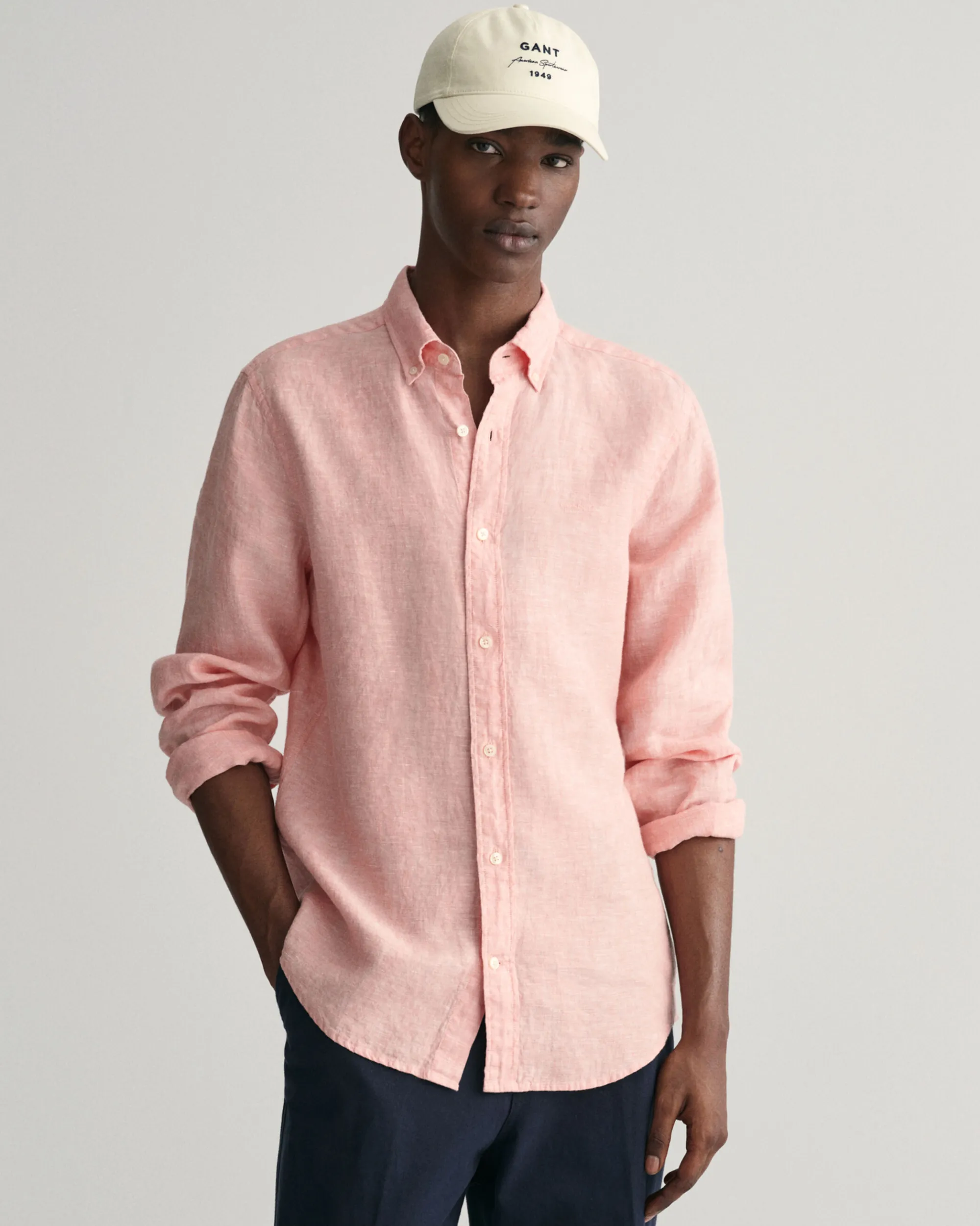 Slim Fit Linen Shirt
