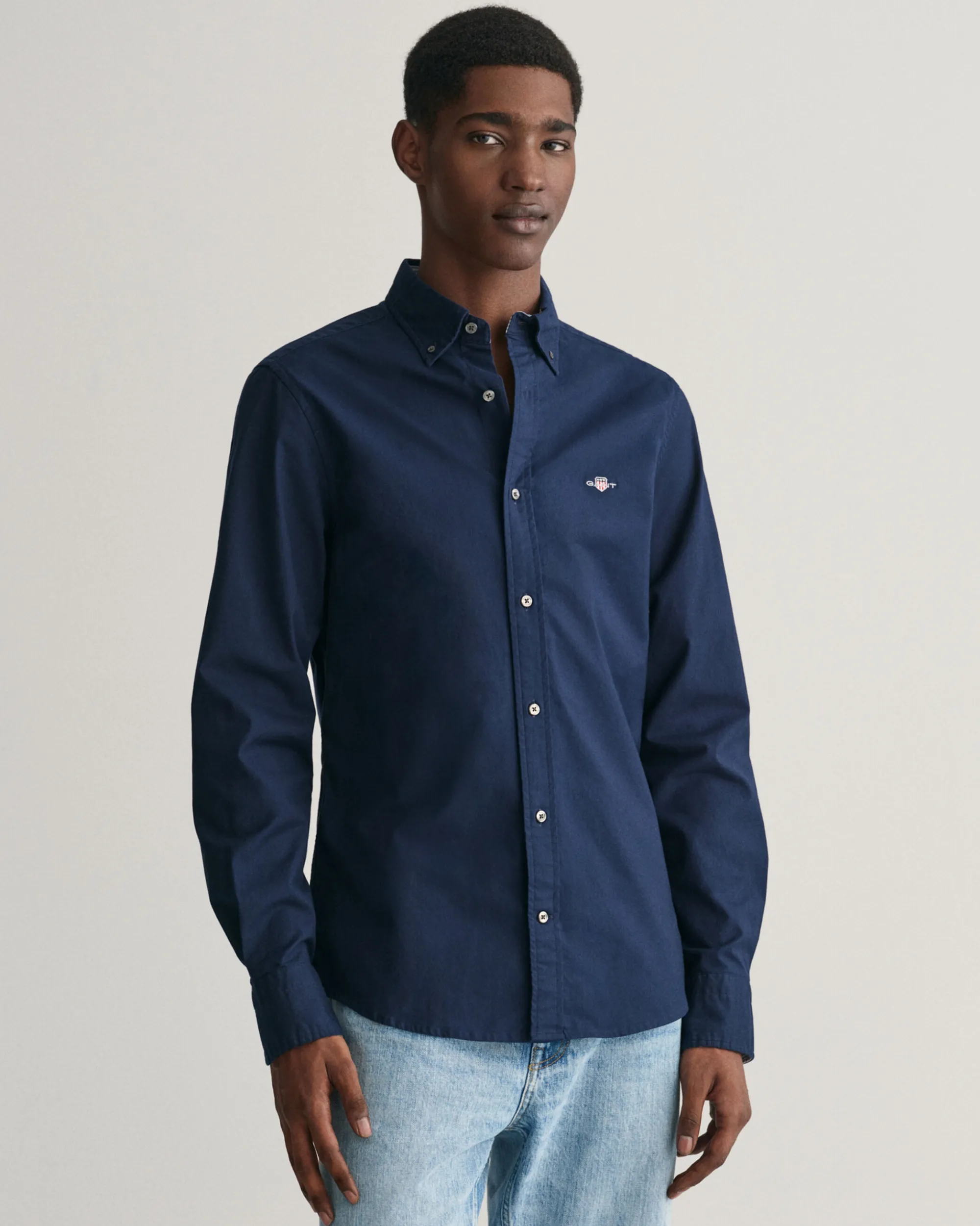 Slim Fit Oxford Stretch Shirt