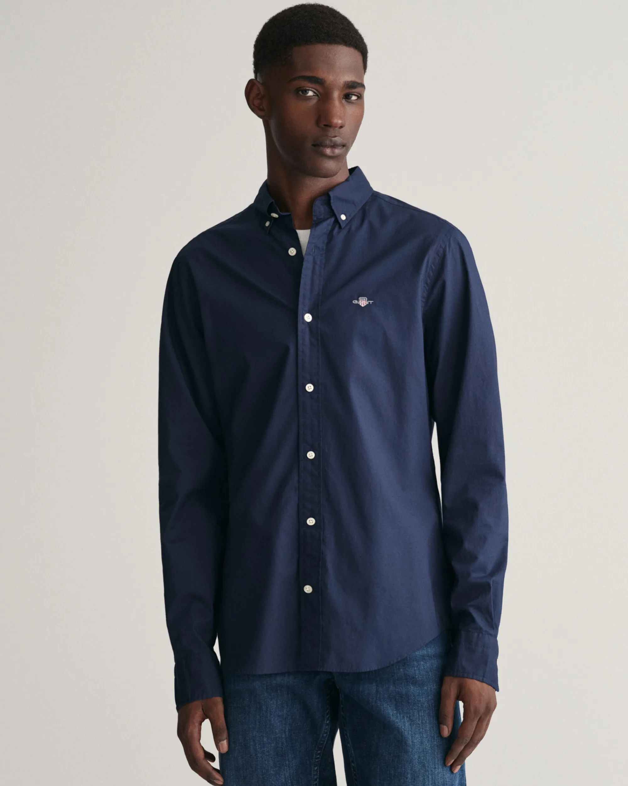Slim Fit Poplin Shirt