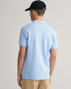 Slim Fit Shield Piqué Polo Shirt