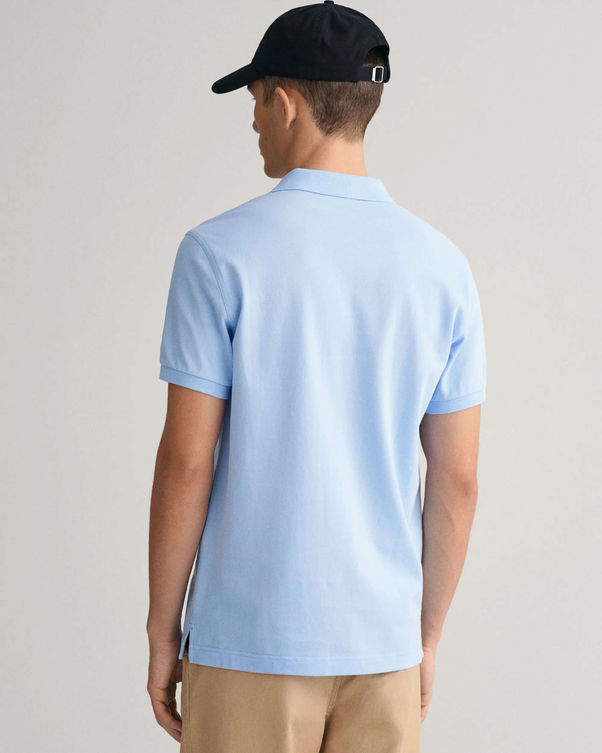 Slim Fit Shield Piqué Polo Shirt