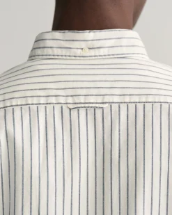 Slim Fit Striped Oxford Stretch Shirt