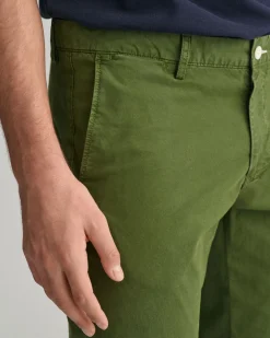 Slim Fit Sunfaded Chinos