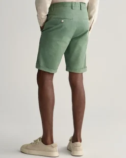 Slim Fit Sunfaded Shorts