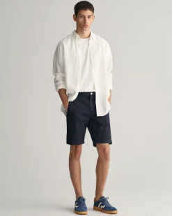 Slim Fit Sunfaded Shorts