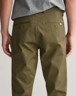 Slim Fit Twill Chinos