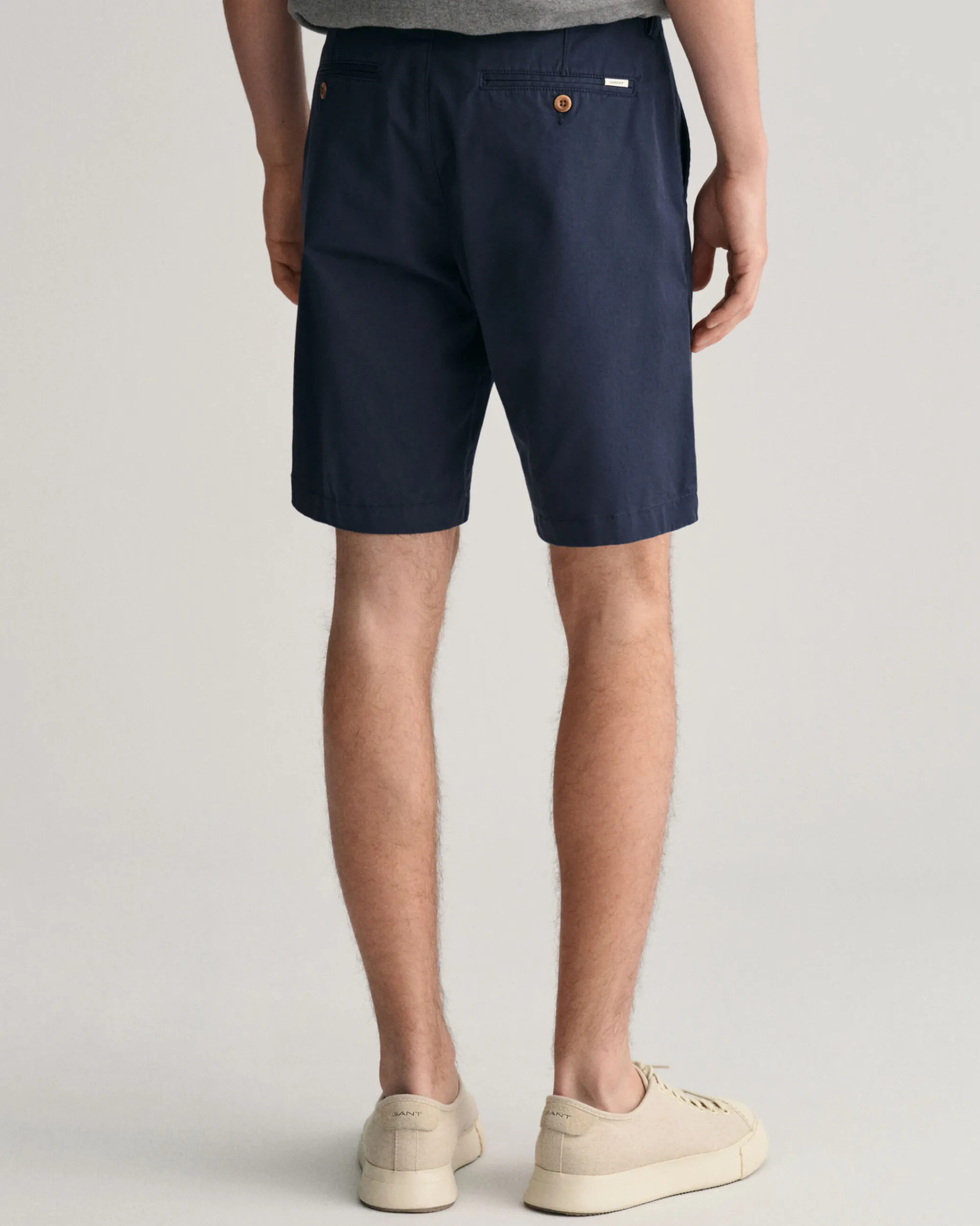 Slim Fit Twill Shorts