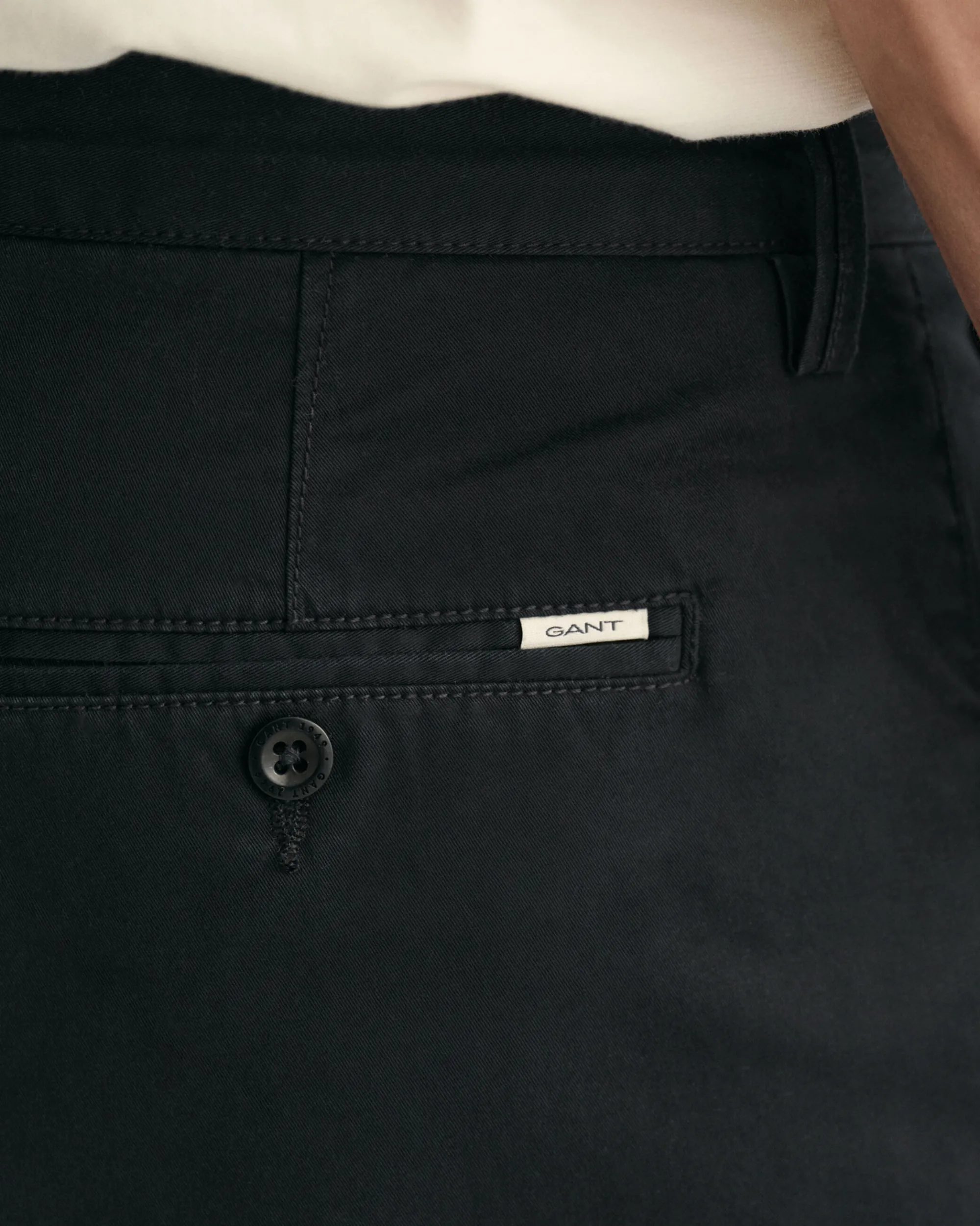 Slim Fit Twill Shorts