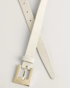 Slim Suede Belt