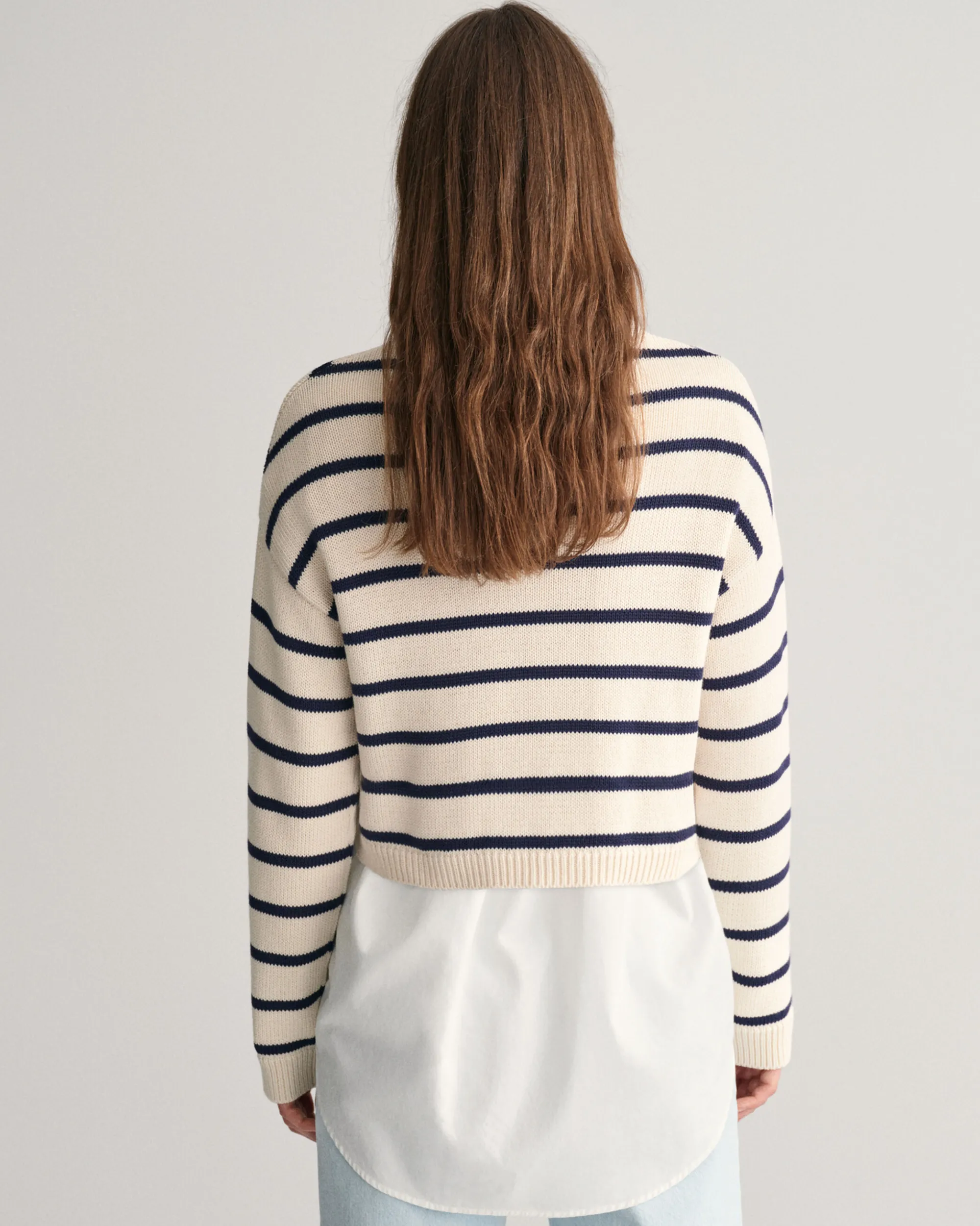Striped Crew Neck Sweater