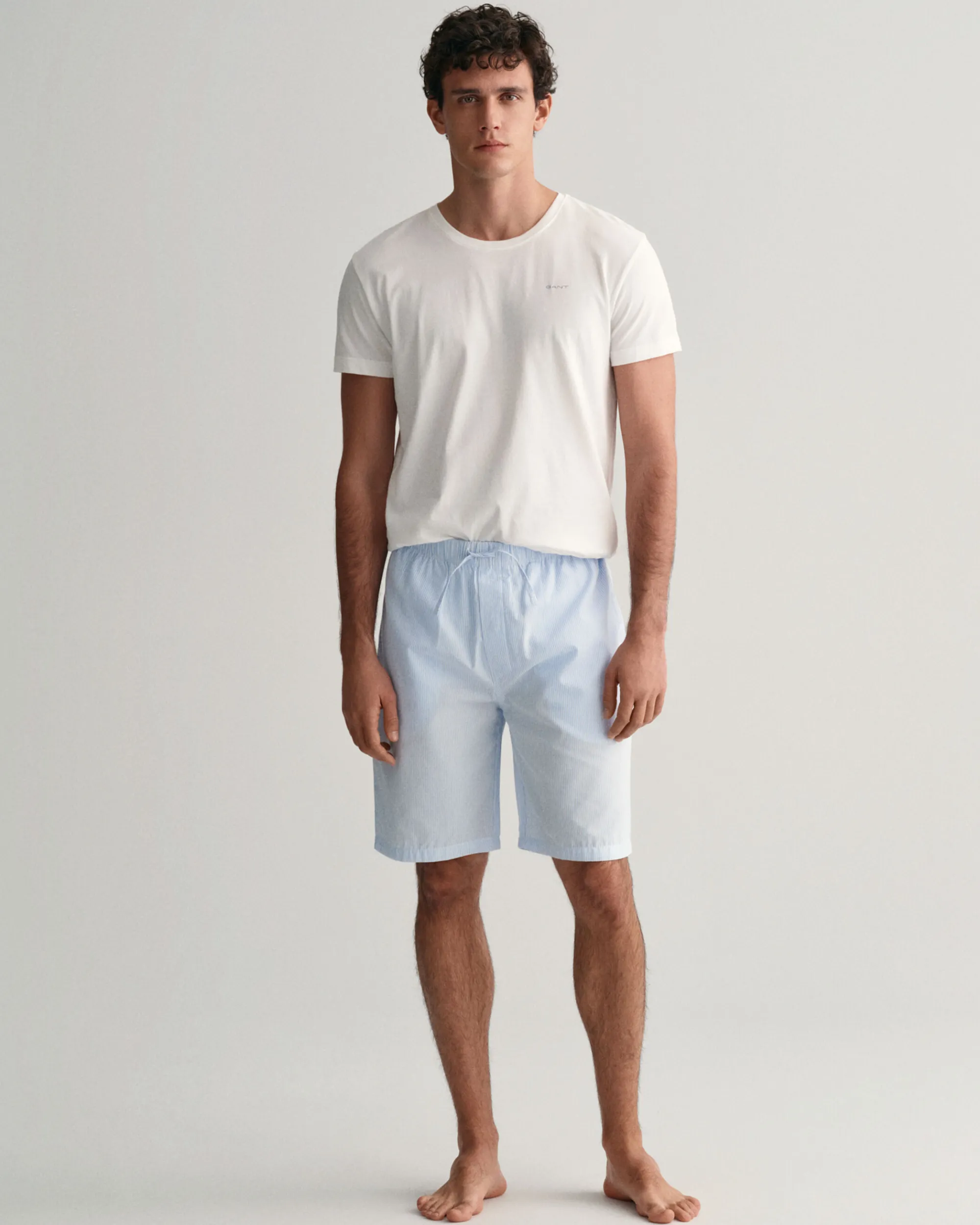 Striped Pajama Shorts