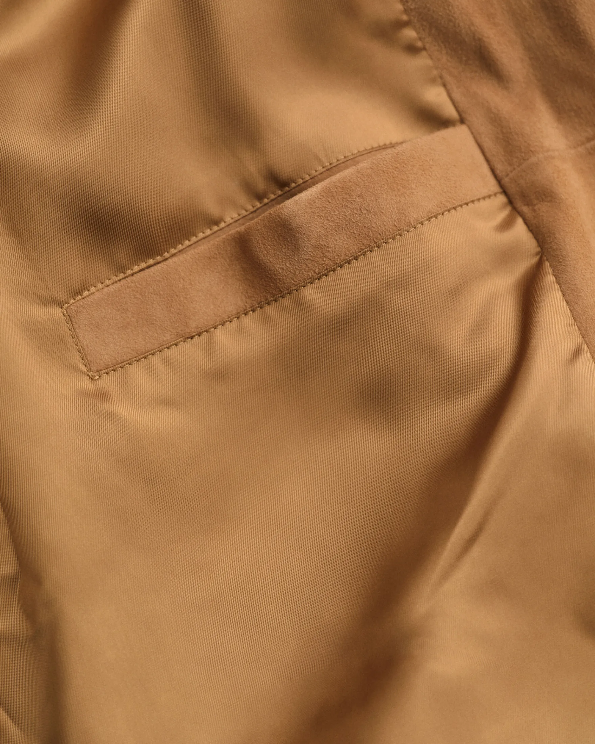 Suede Bomber Jacket