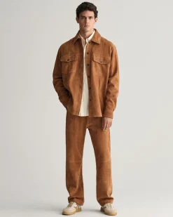 Suede Jeans
