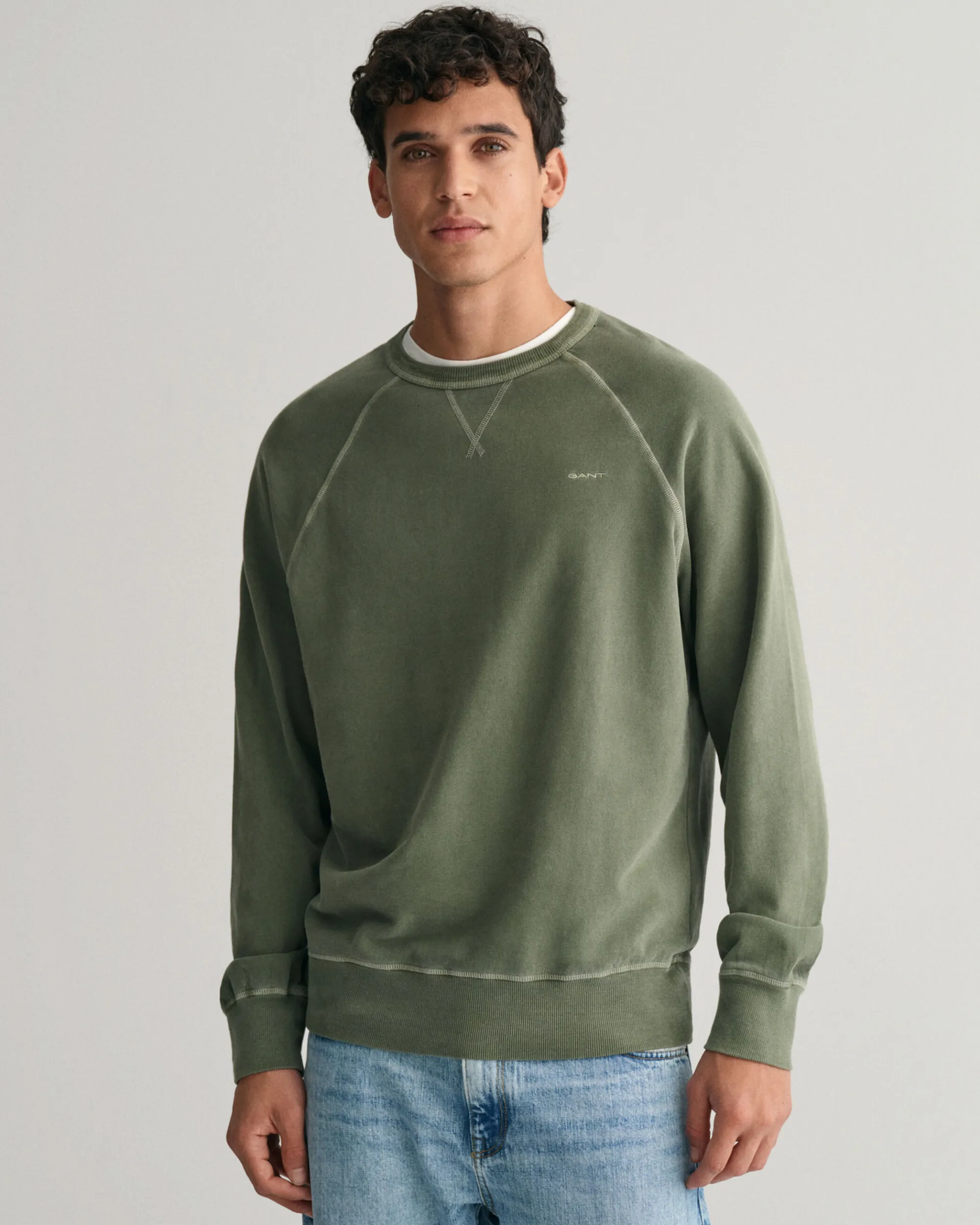 Sunfaded Crew Neck Sweatshirt
