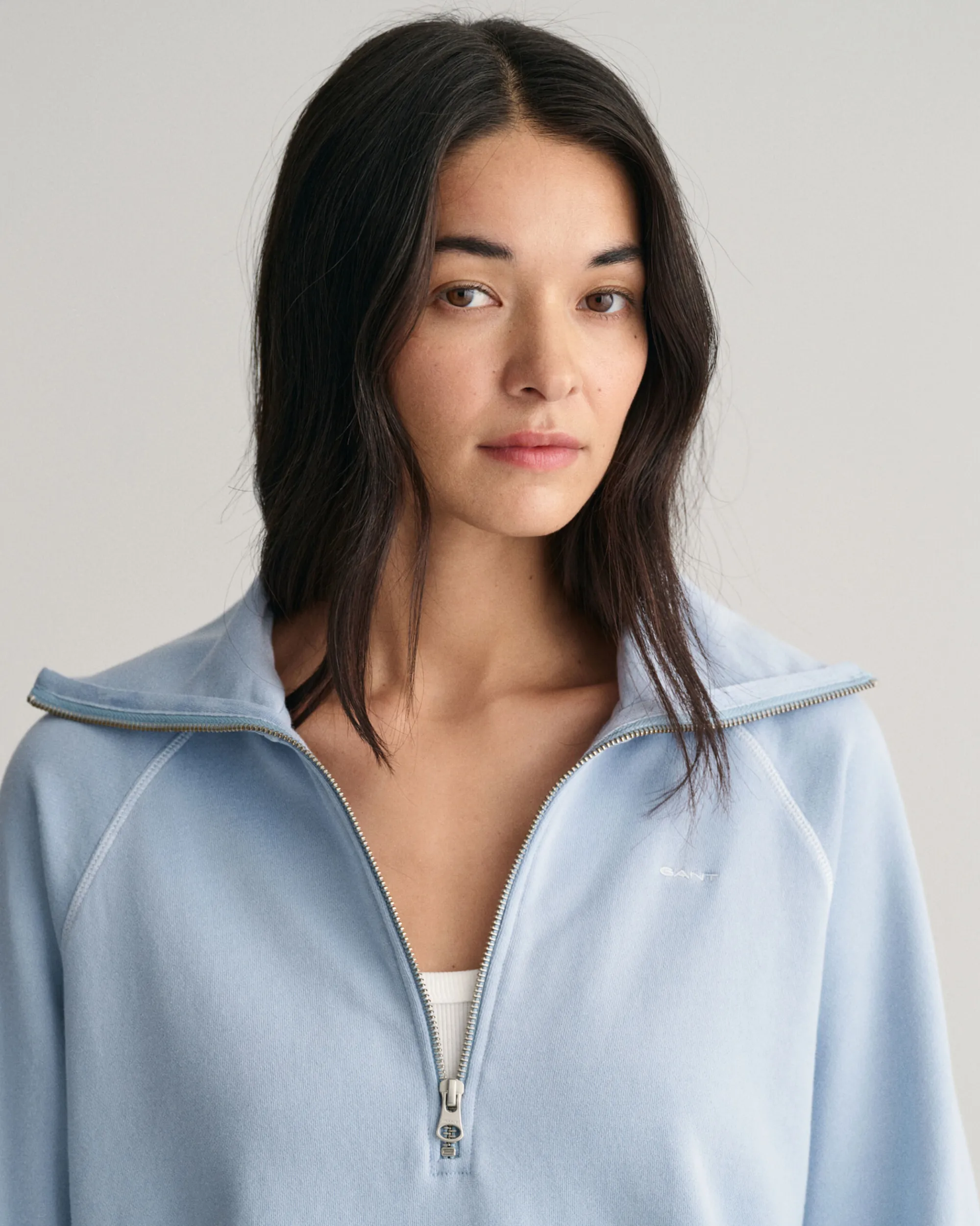 Sunfaded Half-Zip Sweatshirt