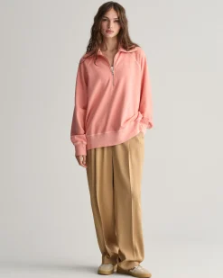 Sunfaded Half-Zip Sweatshirt