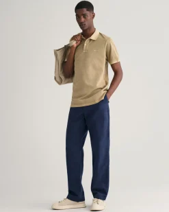 Sunfaded Piqué Polo Shirt