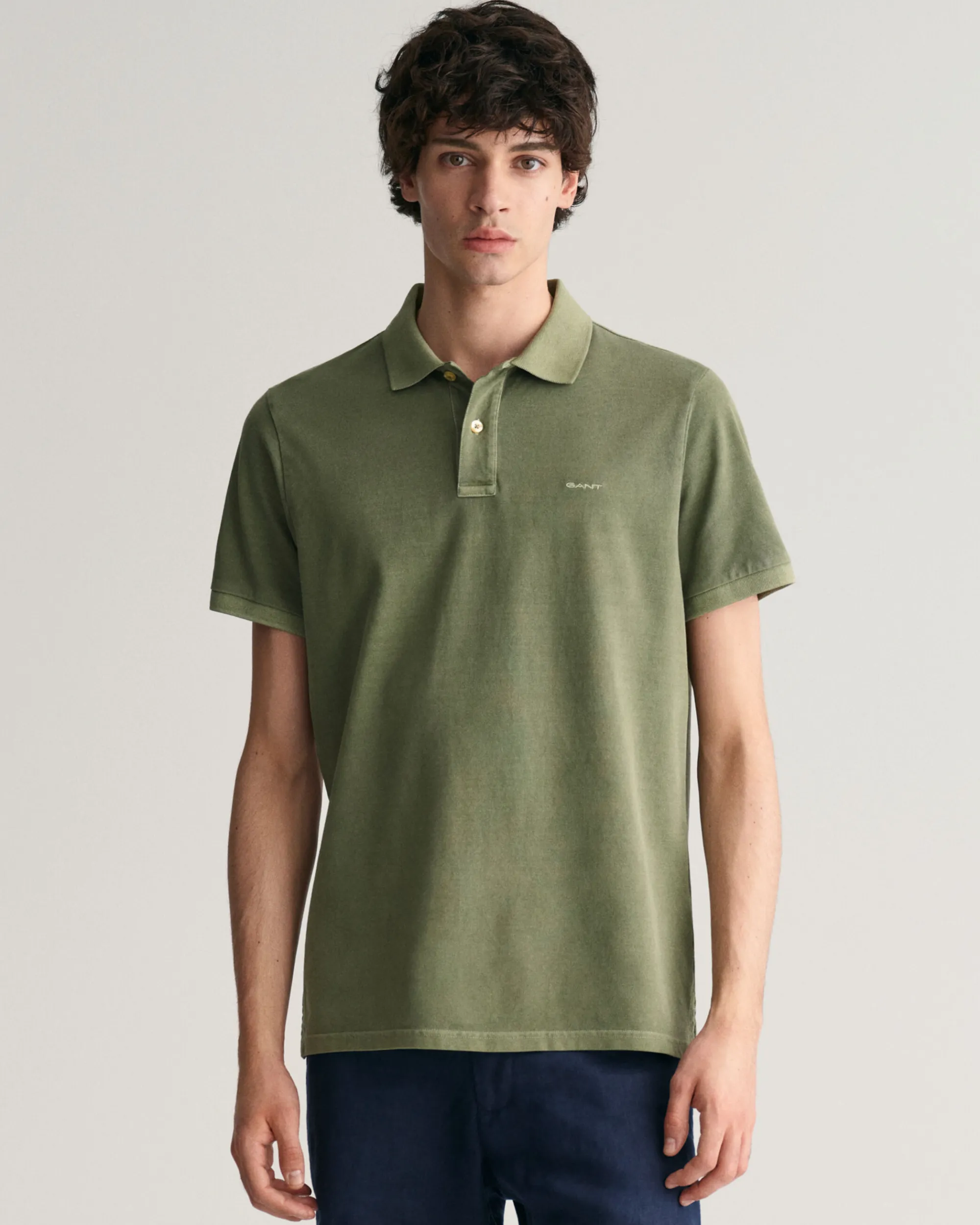 Sunfaded Piqué Polo Shirt