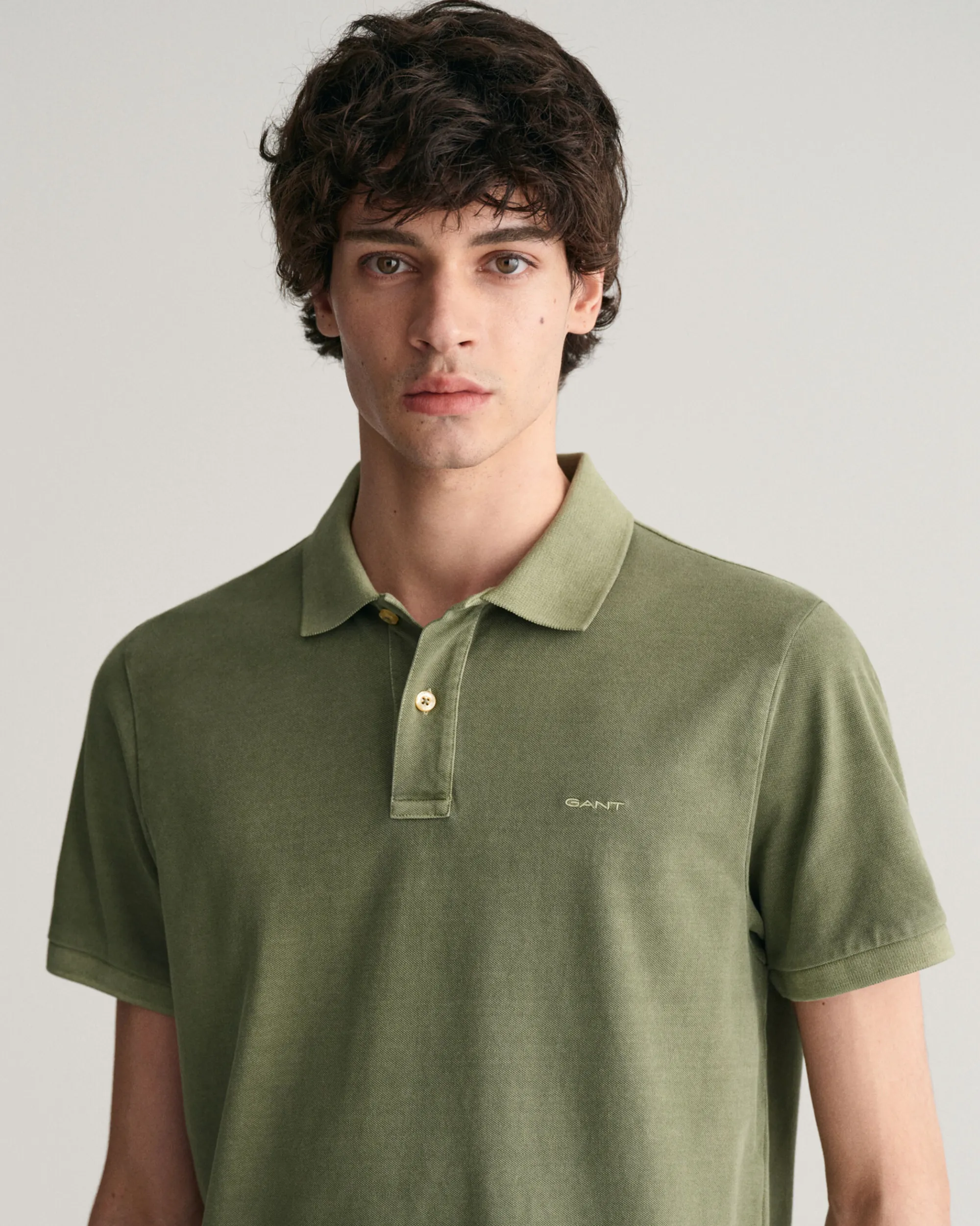 Sunfaded Piqué Polo Shirt