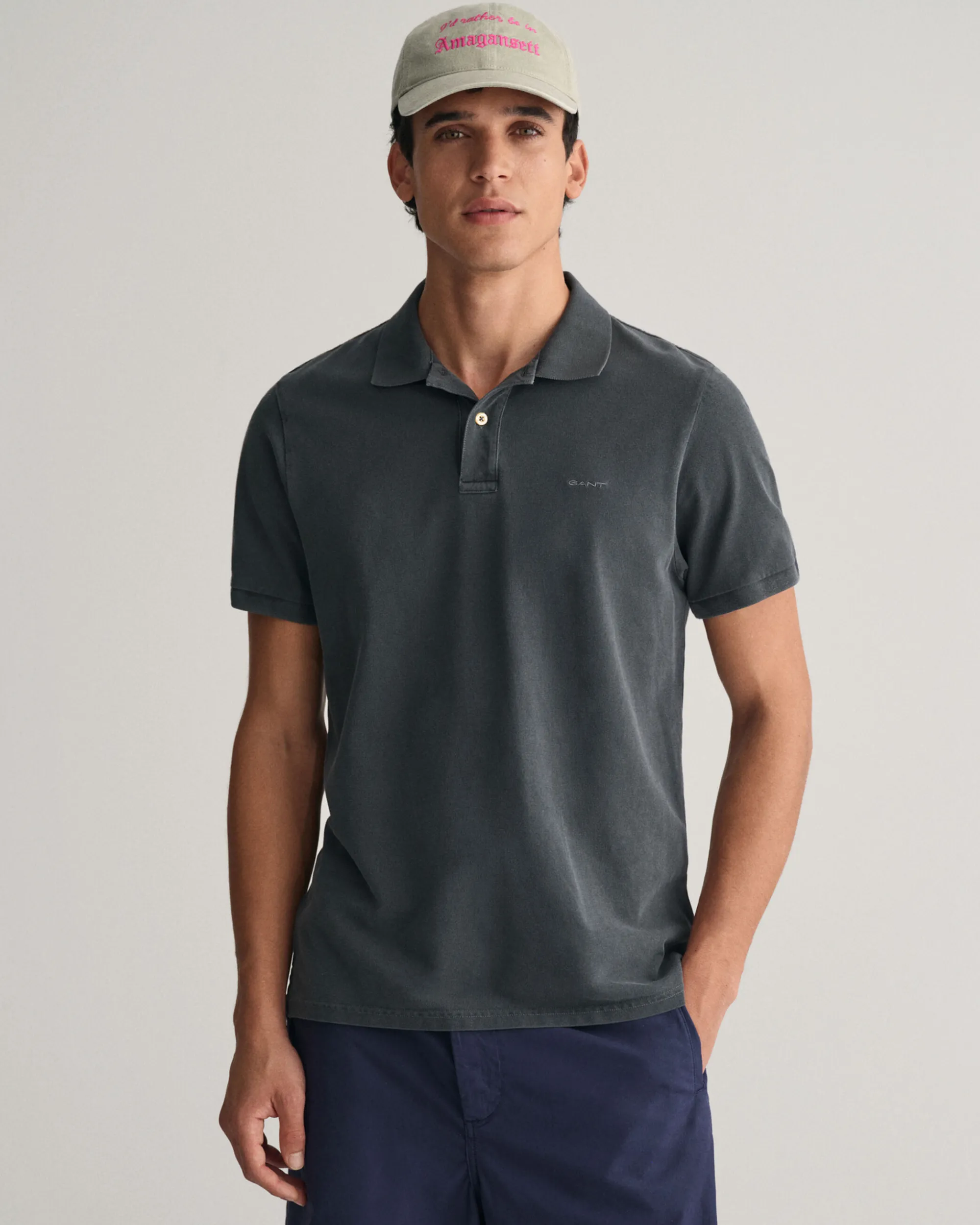 Sunfaded Piqué Polo Shirt