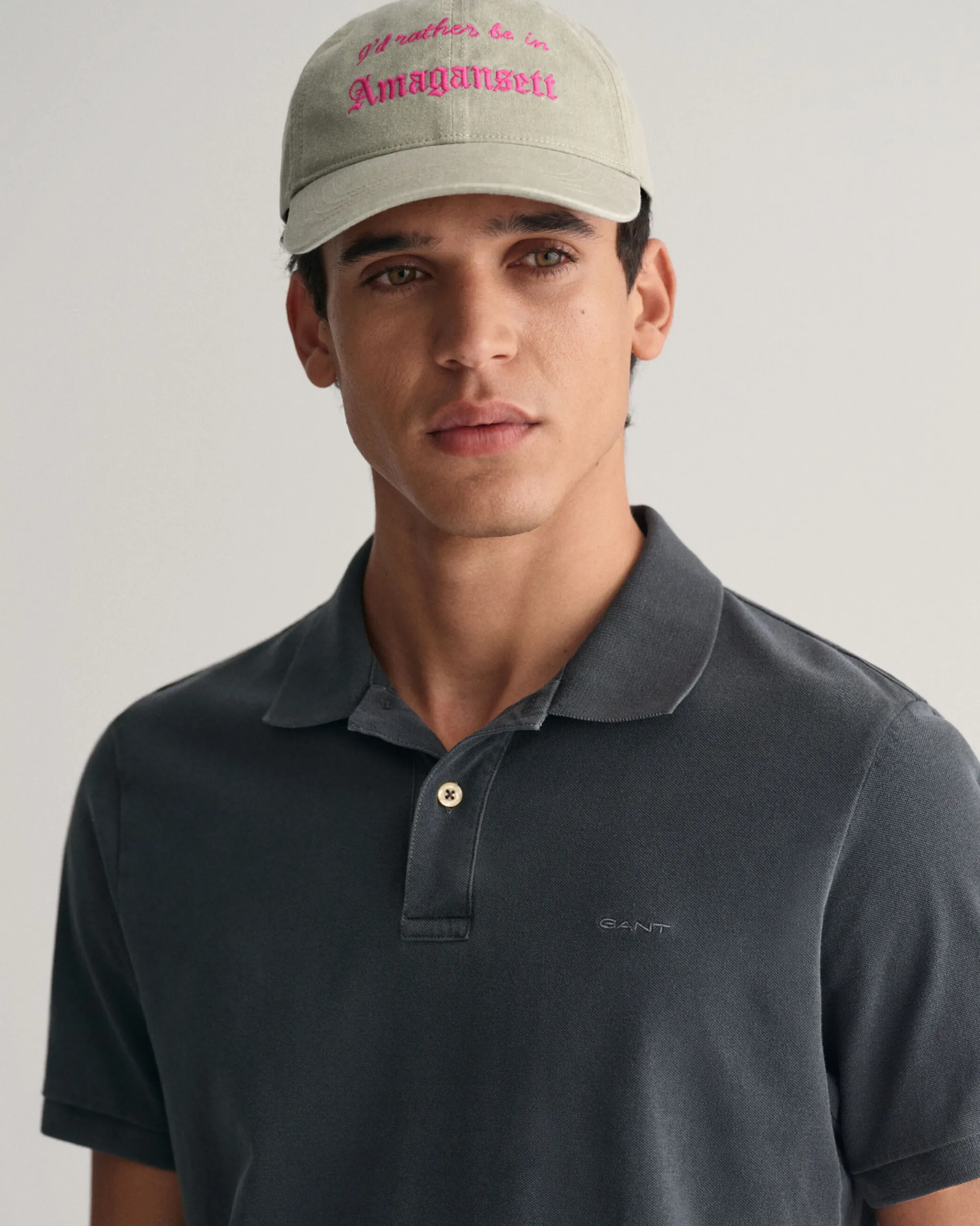 Sunfaded Piqué Polo Shirt