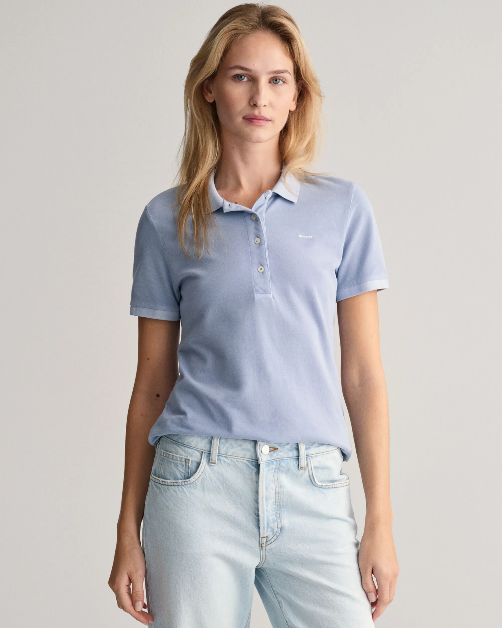 Sunfaded Piqué Polo Shirt