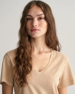 Sunfaded V-Neck T-Shirt