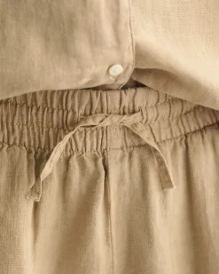 Teen Girls Linen Shorts