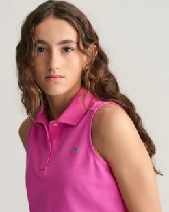 Teen Girls Piqué Tank Top