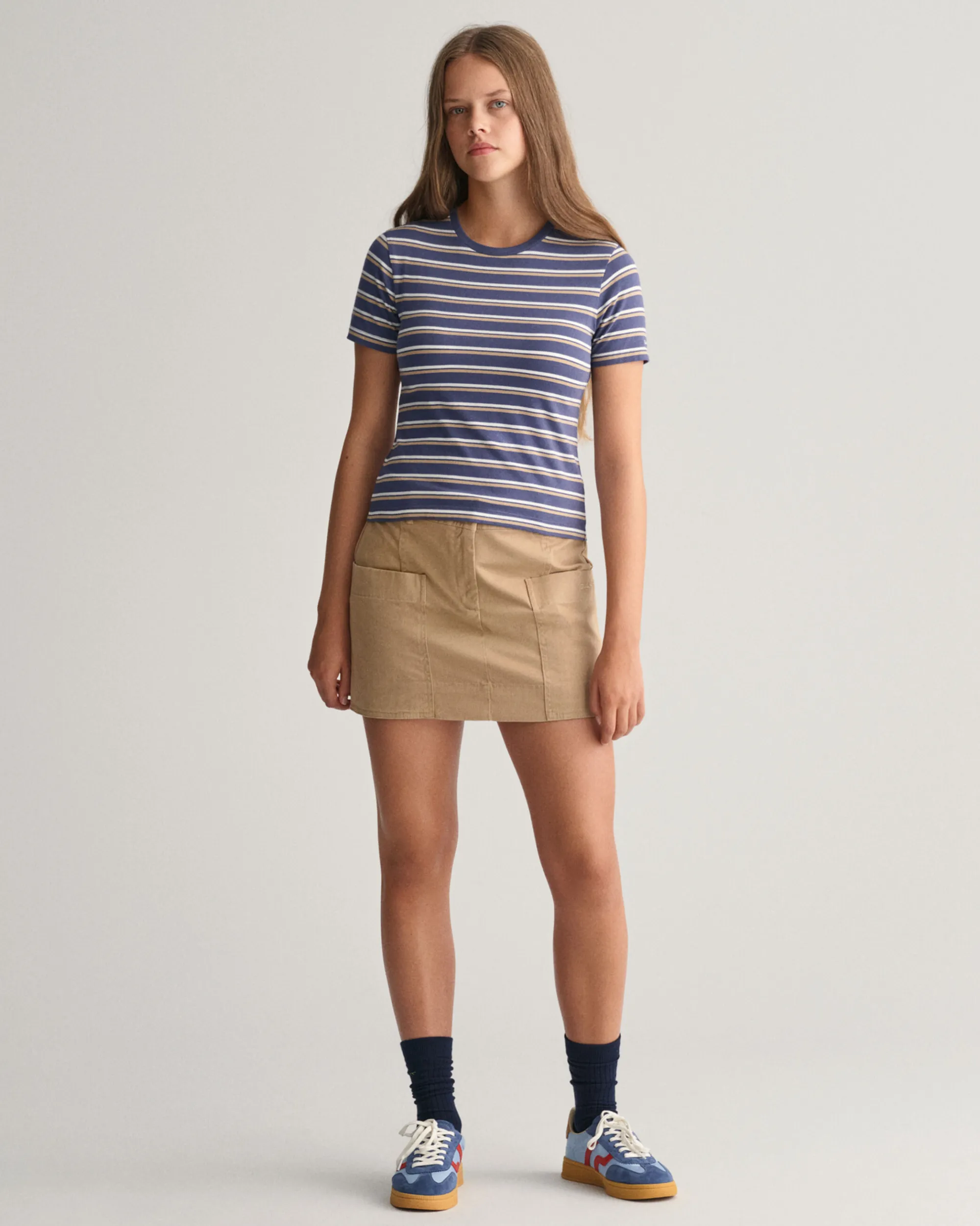 Teen Girls Striped T-Shirt