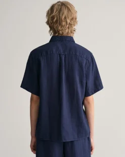 Teens Linen Short Sleeve Shirt