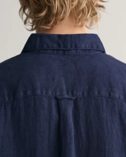 Teens Linen Short Sleeve Shirt