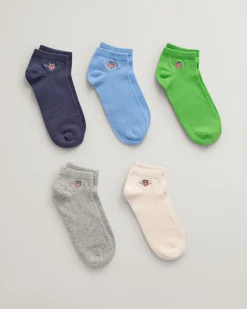 Teens 5-Pack Shield Sneaker Socks
