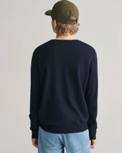 Teens Shield Classic Cotton Crew Neck Sweater