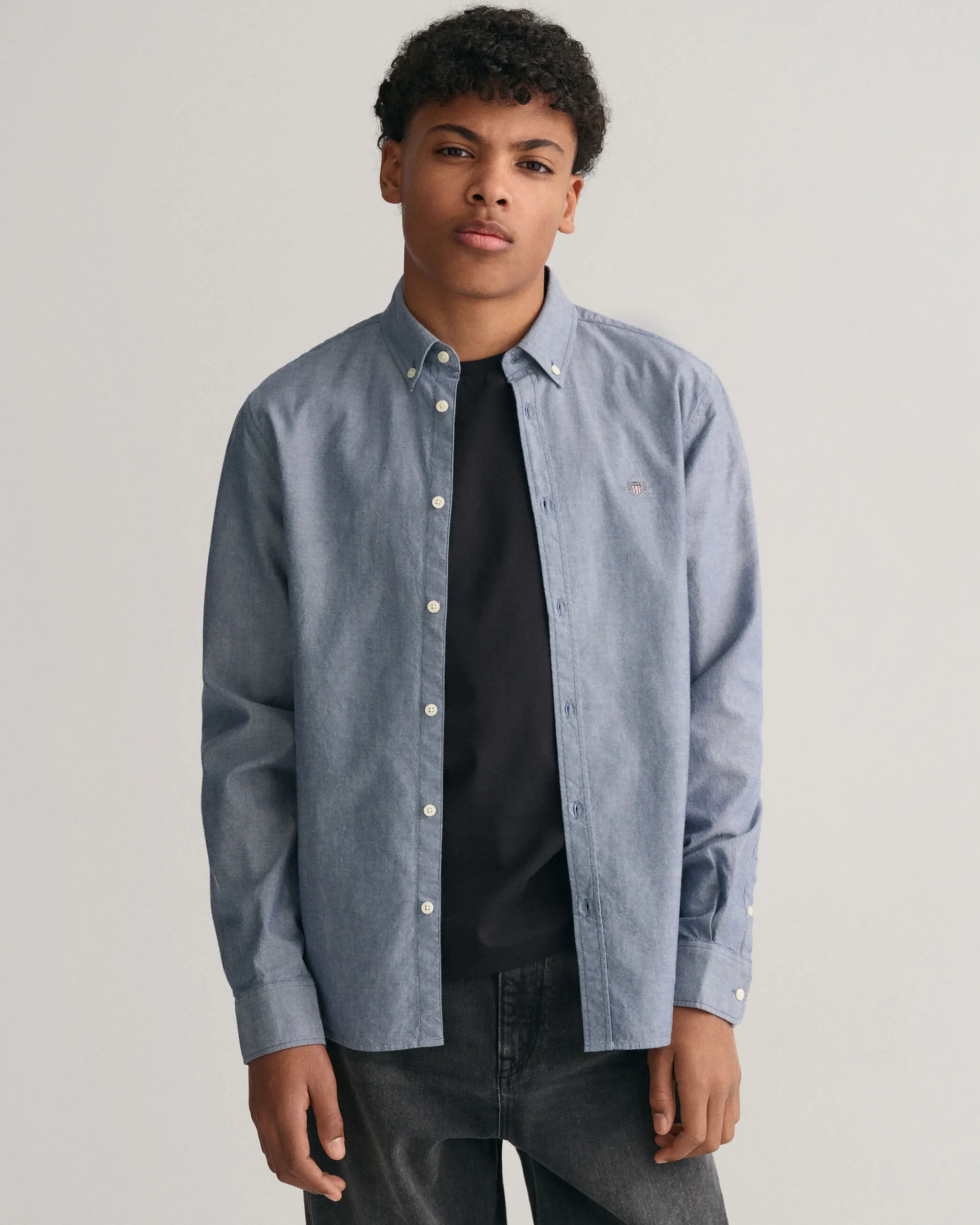 Teens Shield Oxford Shirt