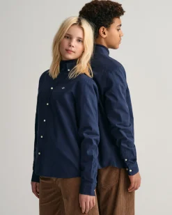 Teens Shield Oxford Shirt