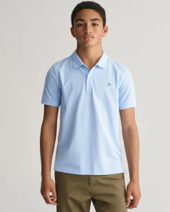 Teens Shield Piqué Polo Shirt