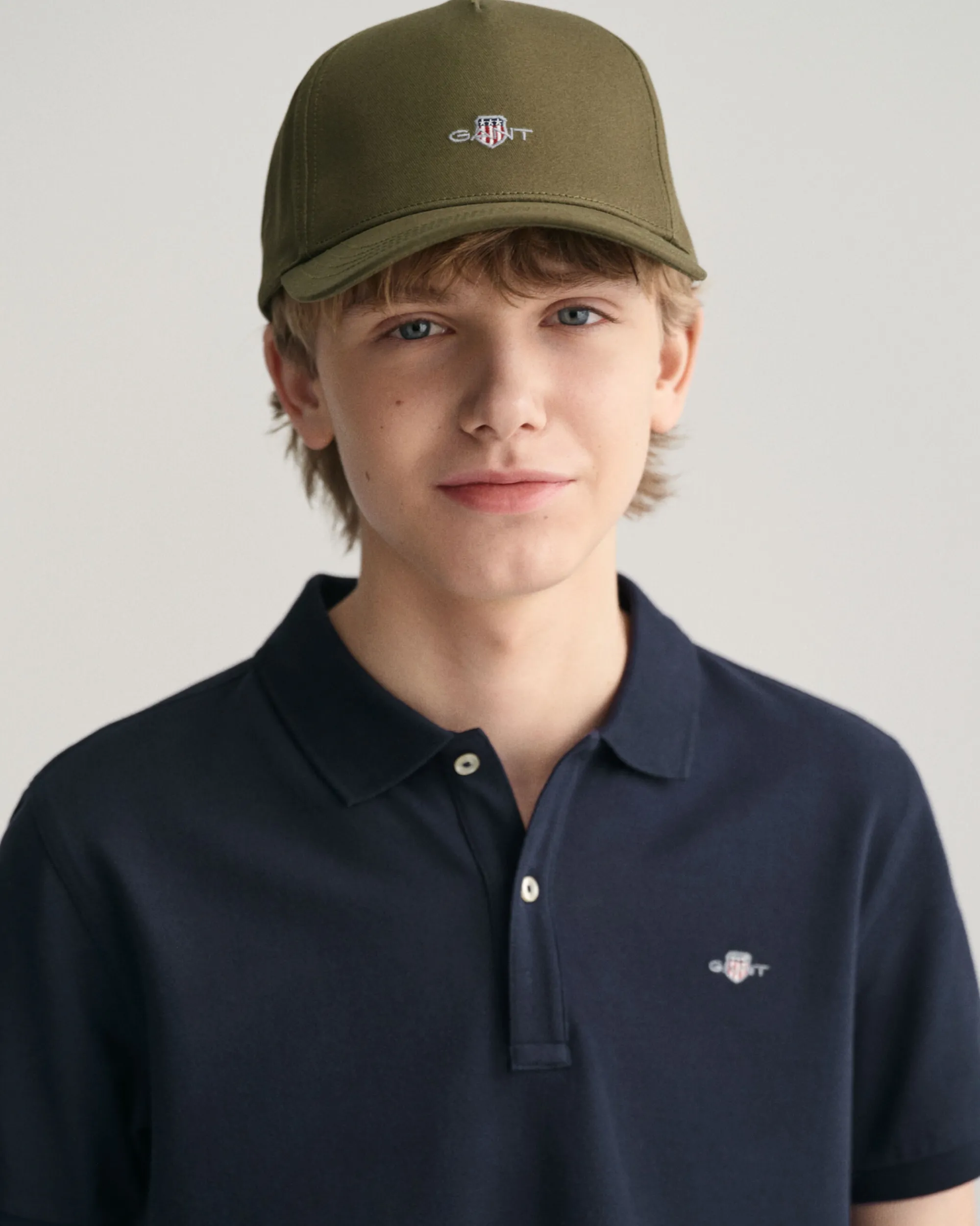 Teens Shield Piqué Polo Shirt
