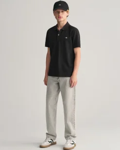 Teens Shield Piqué Polo Shirt