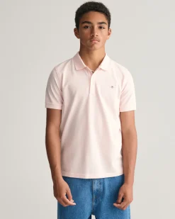 Teens Shield Piqué Polo Shirt
