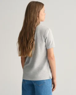 Teens Shield Piqué Polo Shirt